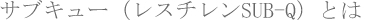 �T�u�L���[(���X�`����SUB-Q)�Ƃ�
