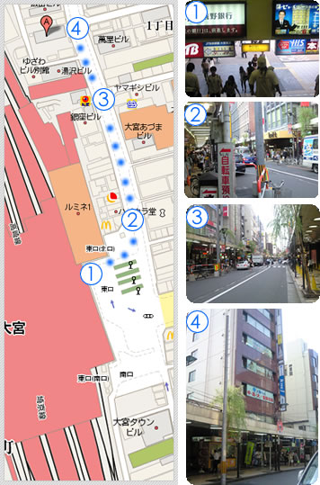 美容外科:案内図